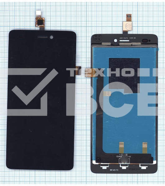 Дисплей для Micromax A290 черный