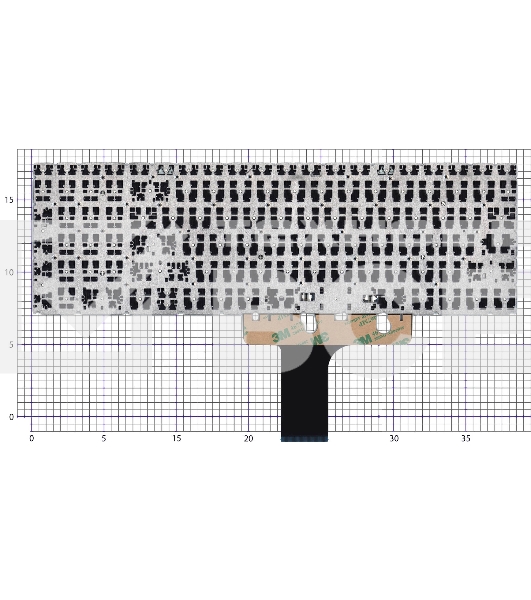 Клавиатура для ноутбука HP 17-CN 17-CP черная
