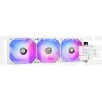 Водяное охлаждение для процессора Thermalright Aqua Elite 360 White ARGB V3 (360mm, White, ARGB/ Fans: 3x120mm, 66.17CFM, 25.6dBA, 1500RPM/ Pump height 53mm, 23dBA, 3300RPM, Rad thickness 27mm/ S: 1200, 1700, 1851, 2011, 2066, 115X, AM5, AM4), фото8