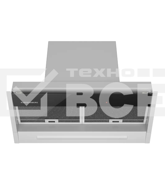 Вытяжка встраиваемая Kuppersberg Inblade 60 X нержавеющая сталь, 60 см, 780 куб. м/ч, 56 дБ