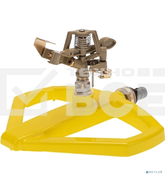 Дождеватель латунный импульсный на металлической подставке Профи ЧЕТЫРЕ СЕЗОНА