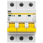 Выключатель автоматический модульный 3п D 40А 4.5кА ВА47-29 IEK MVA20-3-040-D, фото5