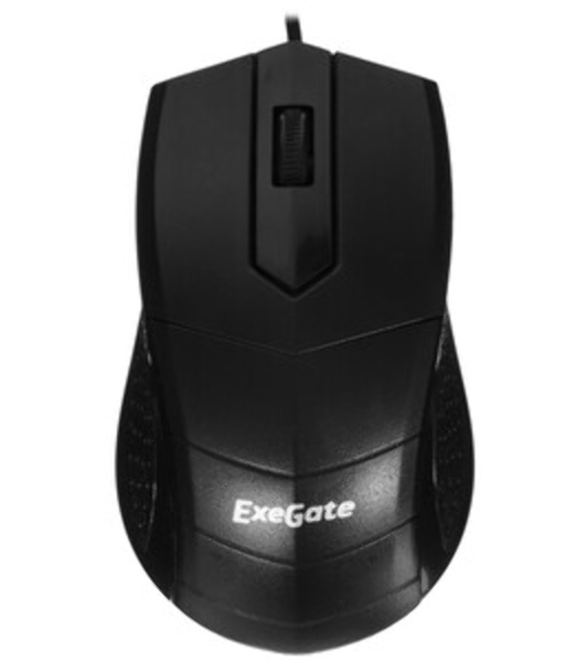 Мышь проводная ExeGate Professional Standard SH-9031 черный, 1000 dpi, USB, кнопки - 3