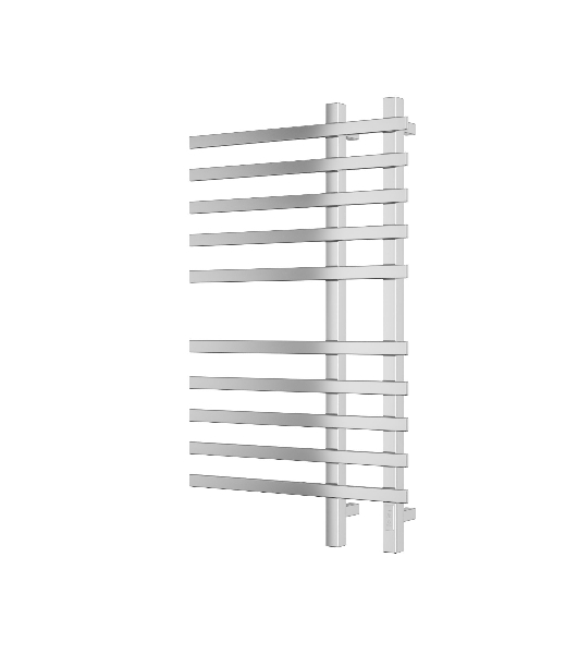 Полотенцесушитель электрический с полкой BAU Stil Shelf 50х80, 7 планок, универсальный, нерж. сталь