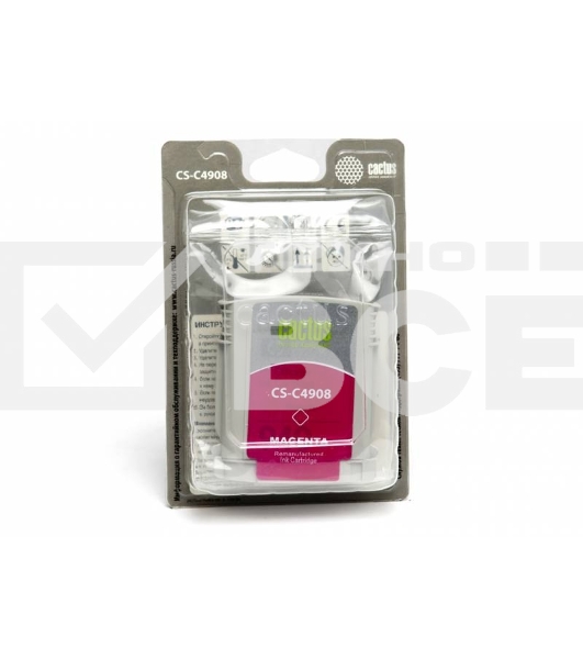 Картридж струйный Cactus CS-C4908 №940 пурпурный (30 ml) для HP OfficeJet PRO 8000/8500