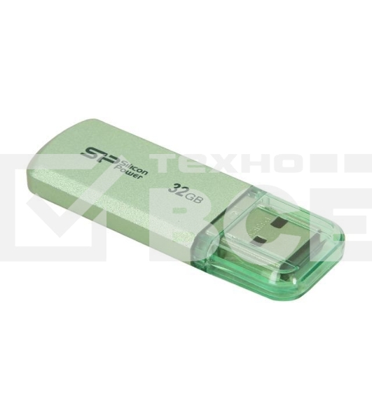 Флешка USB Silicon Power R/W 32Gb Helios 101 SP032Gb,UF2101V1N USB 2.0 зеленый