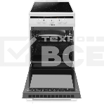 Плита электрическая Hansa FCCW54002 белый, конфорок 4 шт, духовка 68 л, 50 см x 85 см x 60 см, фото7