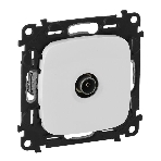 Механизм розетки TV Valena Allure с топологией 'звезда' 0-2400МГц с лицевой панелью бел. Leg 753751, фото 1