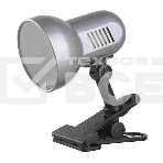 Светильник настольный, Camelion H-035 С03 серебро (метал., 220В, 60Вт), фото 1