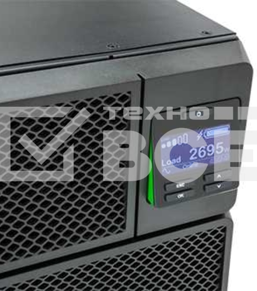 Источник бесперебойного питания APC Smart-UPS SRT SRT8KRMXLI 8000Вт 8000ВА черный
