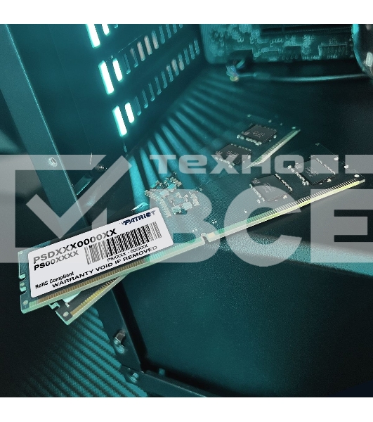 Оперативная память Patriot Signature, DDR5, 32GB (2x16 GB), 4800 MHz, CL40