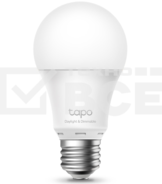 Умная Wi-Fi лампа Smart Wi-Fi Light Bulb, Daylight & Dimmable, SPEC: 2.4 GHz, IEEE 802.11b/g/n
