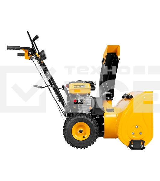 Бензиновая снегоуборочная машина SBM 610, 212cc, ручной старт, фара  Denzel