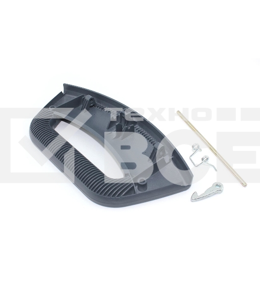 Ручка люка для стиральной машины Indesit, Ariston, Hotpoint темно-серая 286151 / 288568