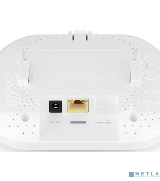 Гибридная точка доступа Zyxel NebulaFlex NWA50AX, WiFi 6, 802.11a/b/g/n/ac/ax (2,4 и 5 ГГц), MU-MIMO, антенны 2x2, до 575+1200 Мбит/с, 1xLAN GE, PoE, без поддержки Captive portal и WPA-Enterprise, защ