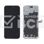 Дисплей (модуль) для Apple iPhone 15 Pro Max в сборе с тачскрином, черный (OR), фото2