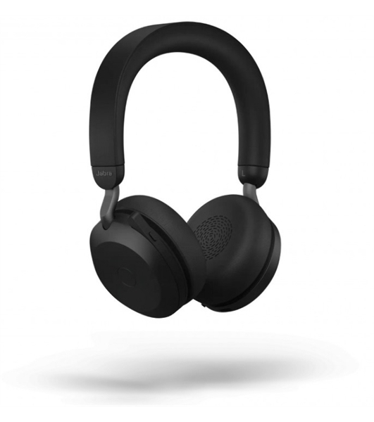 Гарнитура беспроводная Jabra Evolve 2 75, Link380a MS Stereo Stand черный