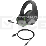 Игровые наушники чёрно-серые ASUS TUF Gaming H3 WL (2.4 ГГц, 7.1 виртуально, 50мм, неодимовые магниты, 32 Ом, 20~20000 Гц, микрофон, USB-C, PC, Mac, PS4, Nintendo Switch, Xbox One, 90YH02ZG-B3UA00), фото10