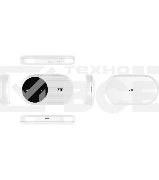 Модем 3G/4G/4G+ ZTE U20 USB Wi-Fi VPN Firewall +Router внешний белый
