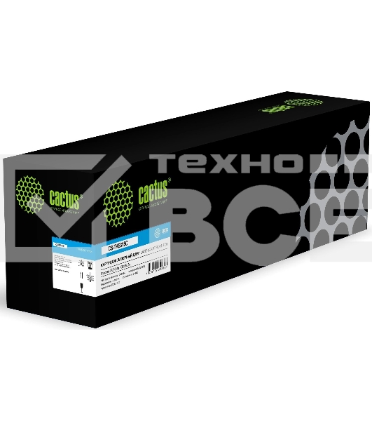 Картридж лазерный Cactus CS-TK5315C (TK-5315C) голубой (18000 стр.) для Kyocera TASKalfa 408ci/508ci