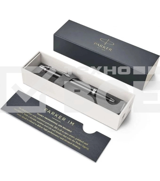Ручка шариковая Parker IM Core K321 (CW1931665) Black CT M син. черн. подар.кор.