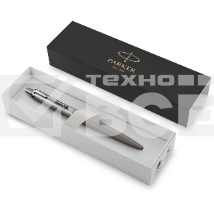 Ручка шариковая Parker Jotter XL K69 (CW2068360) Matte Grey CT, M, синие чернила, подарочная коробка
