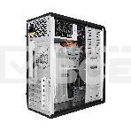 Компьютерный корпус Miditower ExeGate CP-603-UNS400 (ATX, БП UNS400 с вент. 12см, 2хUSB, аудио, черный), фото6