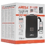 Электрочайник Aresa AR-3481 серый, 1.6 л, 1700 Вт, скрытый нагревательный элемент, поддержание температуры, фото6