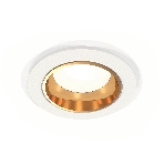 Комплект встраиваемого светильника Ambrella light XC6512004 SWH/PYG белый песок/золото желтое полированное MR16 GU5.3 (C6512, N6113), фото3