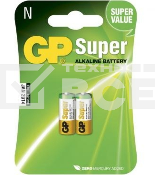 Батарея GP Super Alkaline 910A LR1 (2шт)
