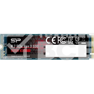 Накопитель SSD 512GB Silicon Power A80, M.2 2280, PCI-E 3x4, [R/W - 3200/2300 MB/s]