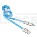 Кабель USB ACD-DUAL Lightning / MicroUSB ~ USB-A 2в1, TPE, 1м, синий (ACD-U924-CML), фото 1