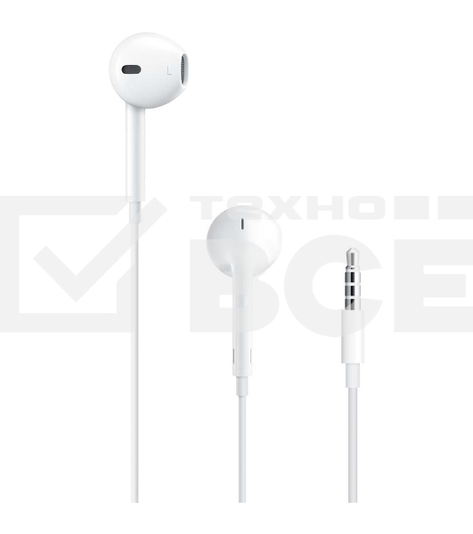 Гарнитура Apple EarPods MNHF2ZM/A белый