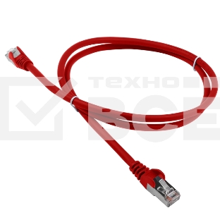 Патч-корд LANMASTER LSZH FTP кат.5e, 10 м, красный