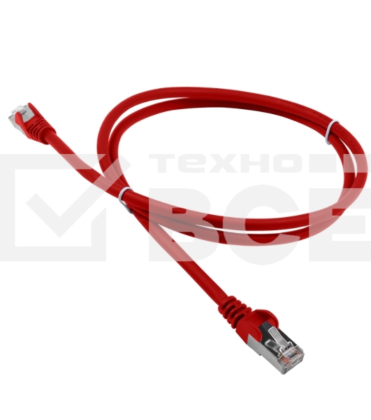 Патч-корд LANMASTER LSZH FTP кат.5e, 10 м, красный