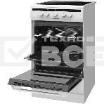 Плита электрическая Hansa FCCW54002 белый, конфорок 4 шт, духовка 68 л, 50 см x 85 см x 60 см, фото5