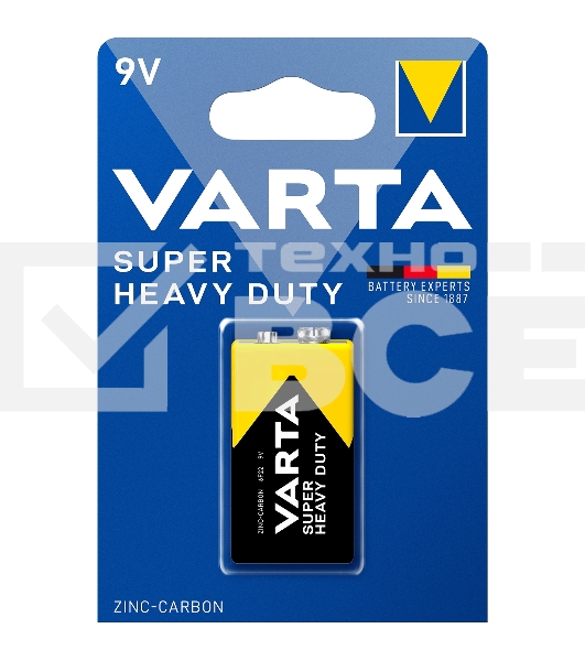 Батарейка VARTA SUPERLIFE 9V бл. 1