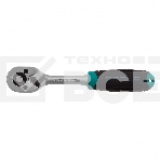 Набор головок STELS 14125набор торцевых головок 1/4'' головки 4 - 13мм с трещот. ключом crv 11пр., фото8