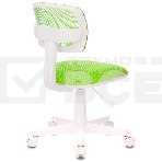 Кресло детское Бюрократ CH-W299/SD/TW-18 TW-03A TW-18 салатовый спинка сетка (пластик белый), фото5