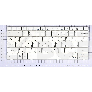 Клавиатура для ноутбука Acer Aspire One 751 1410 1810T Ferrari one белый