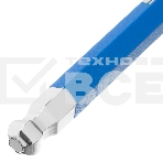 Набор ключей Gross 16400 имбусовых hex 1.5–10мм s2 9шт магнит экстра-длин. с шаром хром/краска, фото10