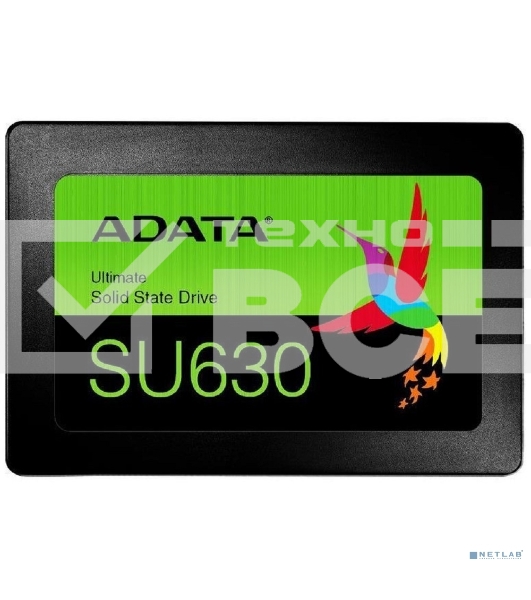 Накопитель SSD ADATA SU630, 480Gb, SATA III, 2.5