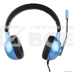 Гарнитура игровая Gembird MHS-G55 черный/синийрегулировка громкостиотключение микрофонакабель 2.5м, фото3