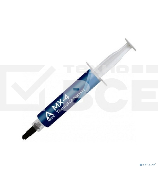 Термопаста Arctic MX-4 Thermal Compound 8-graмм with spatula ACTCP00059A