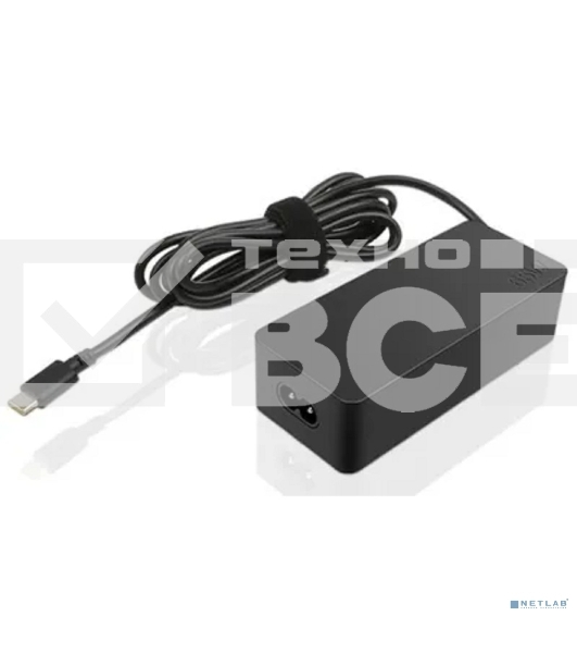 Зарядное устройство для ноутбука Lenovo 65W Standard AC Adapter (USB Type-C) for TP13, P51s. T470/470s/570. TP Yoga 370, X1 Carbon 5th Gen, X270