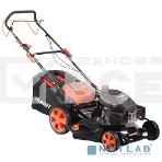 Газонокосилка бензиновая PATRIOT PT 52LS 512109024 Рабочий объем 200сс, мощность 6.5л.с., рабочая ширина 51см, корпус сталь, регул. высоты 30-75мм прорезин. колеса 178-254мм, травосбор. 60л, фото3