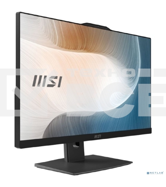 Моноблок Modern AM242P 12M-090RU (MS-AE07)  23.8'' FHD(1920x1080)/Intel Core i5-1240P/16GB/512GB SSD/Integrated/WiFi/BT/2.0MP/KB+MOUSE(WLS)/W11Pro/1Y/BLACK