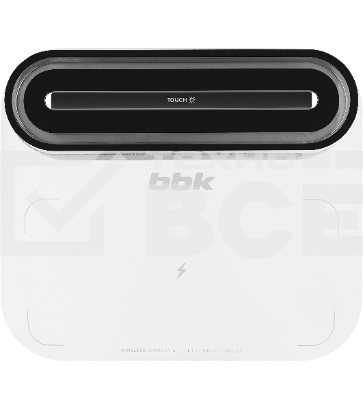 Портативная колонка BBK BTA2020 белый 5W 1.0 BT 10м 1200mAh