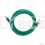 Патч-корд U/UTP, CAT 5e, RJ45-RJ45, 26AWG, ZH нг(А)-HF, зеленый, 3м  REXANT, фото2