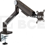 Кронштейн для мониторов Ultramounts UM732BR коричневый 17'-32' макс.8кг настольный поворот и наклон, фото10